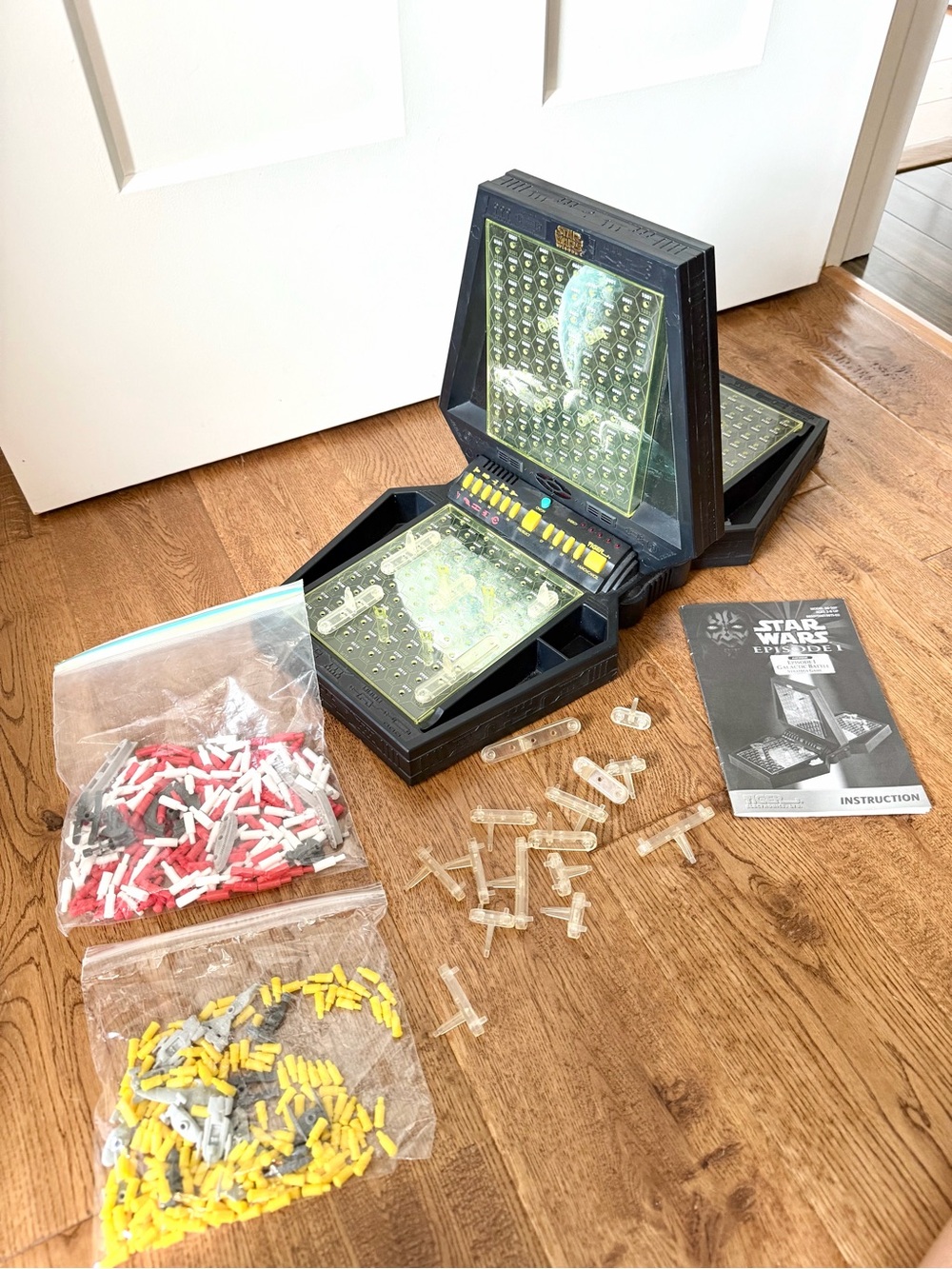 Star Wars Electronic Talking Galactic Battle Space Game Tiger Battleship 1997